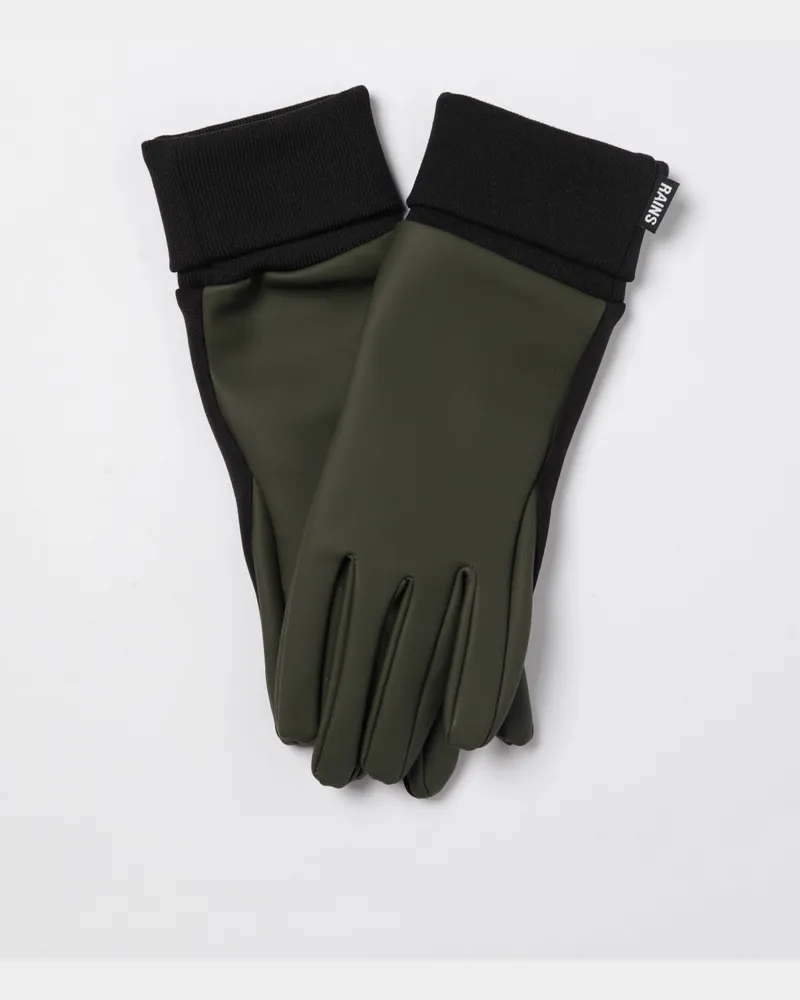 RAINS Handschuhe herren Grün