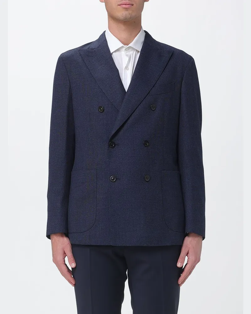 Boglioli Jacke herren Blau