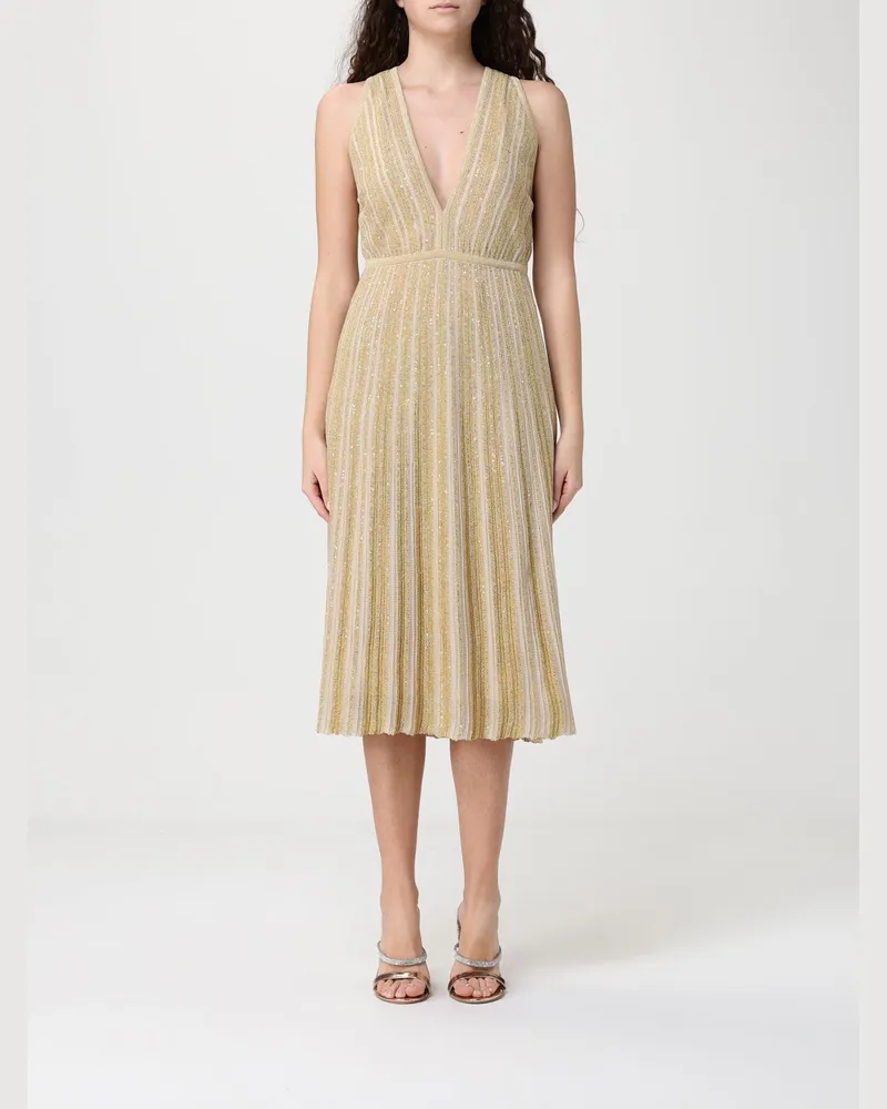 Missoni Kleid damen Gold