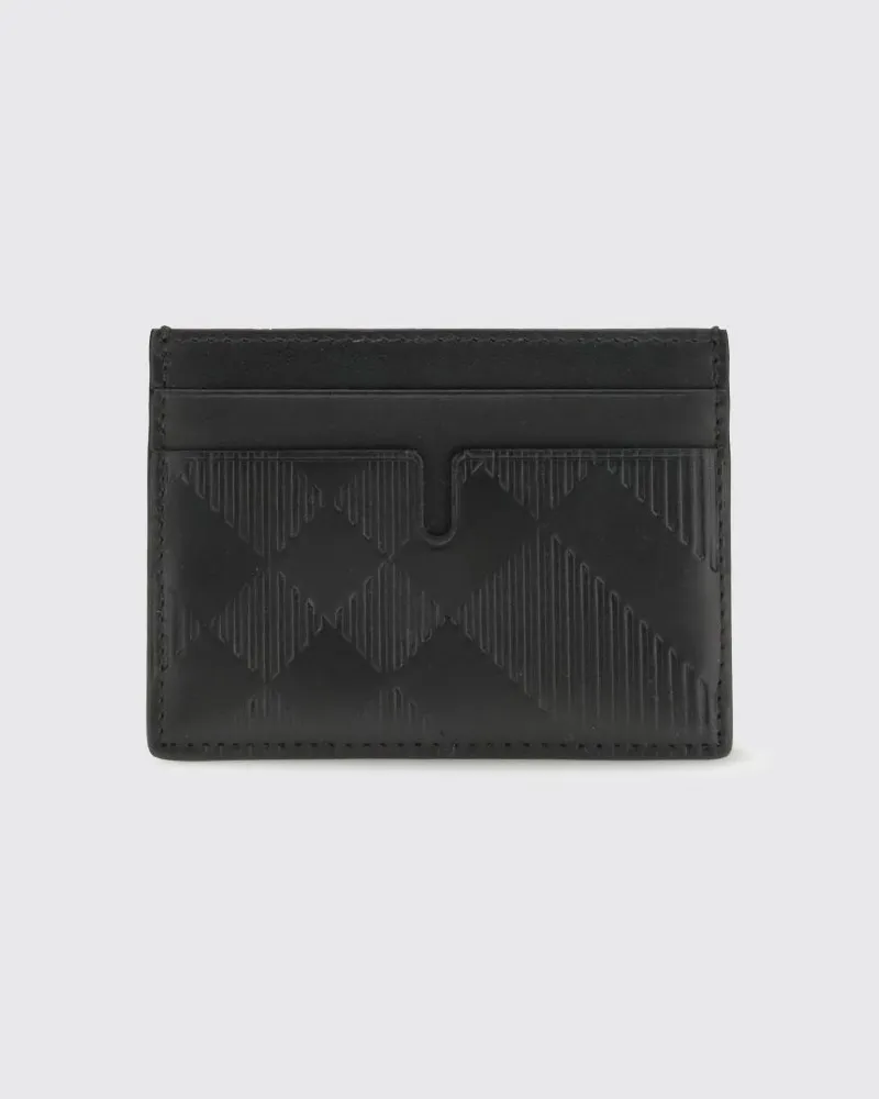 Burberry Portemonnaie herren Schwarz