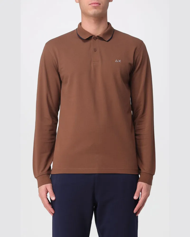 Sun68 T-shirt herren Braun