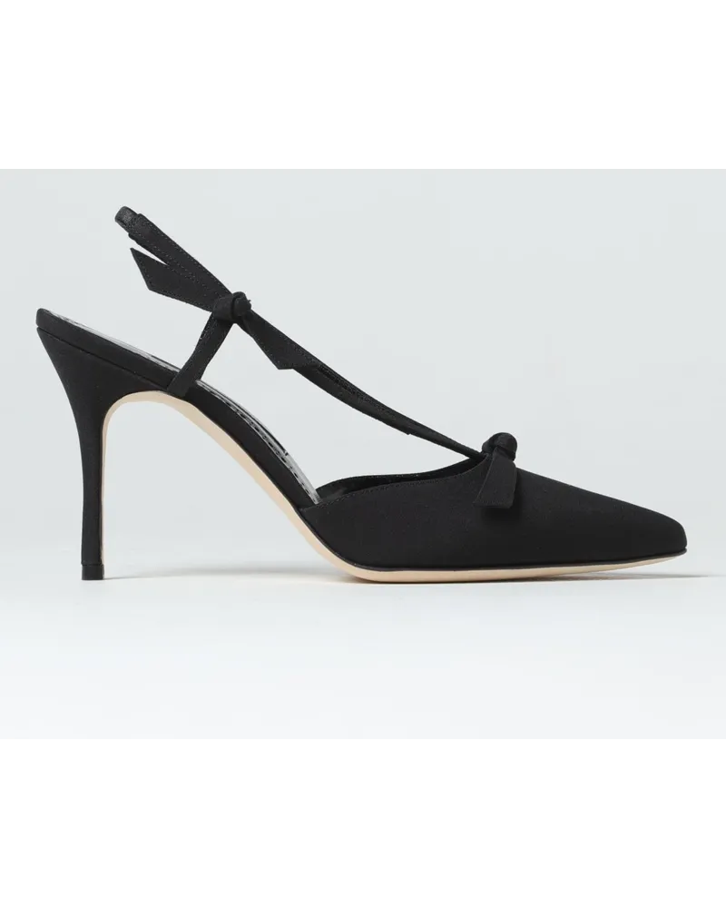 Manolo Blahnik Schuhe Schwarz