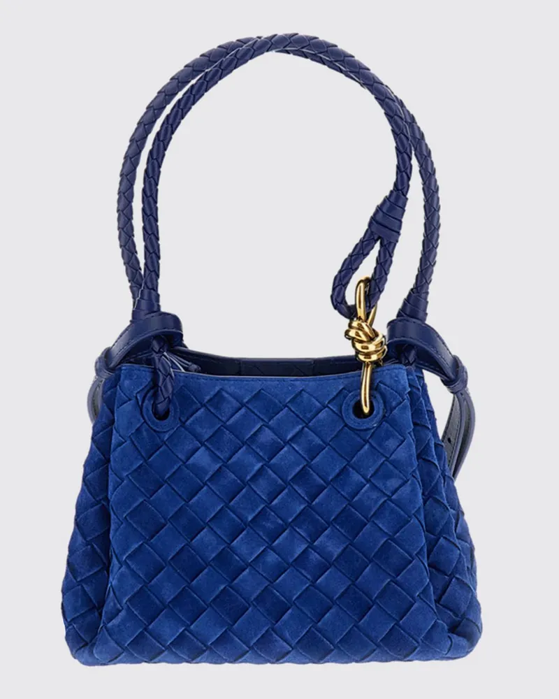 Bottega Veneta Schultertasche damen Blau