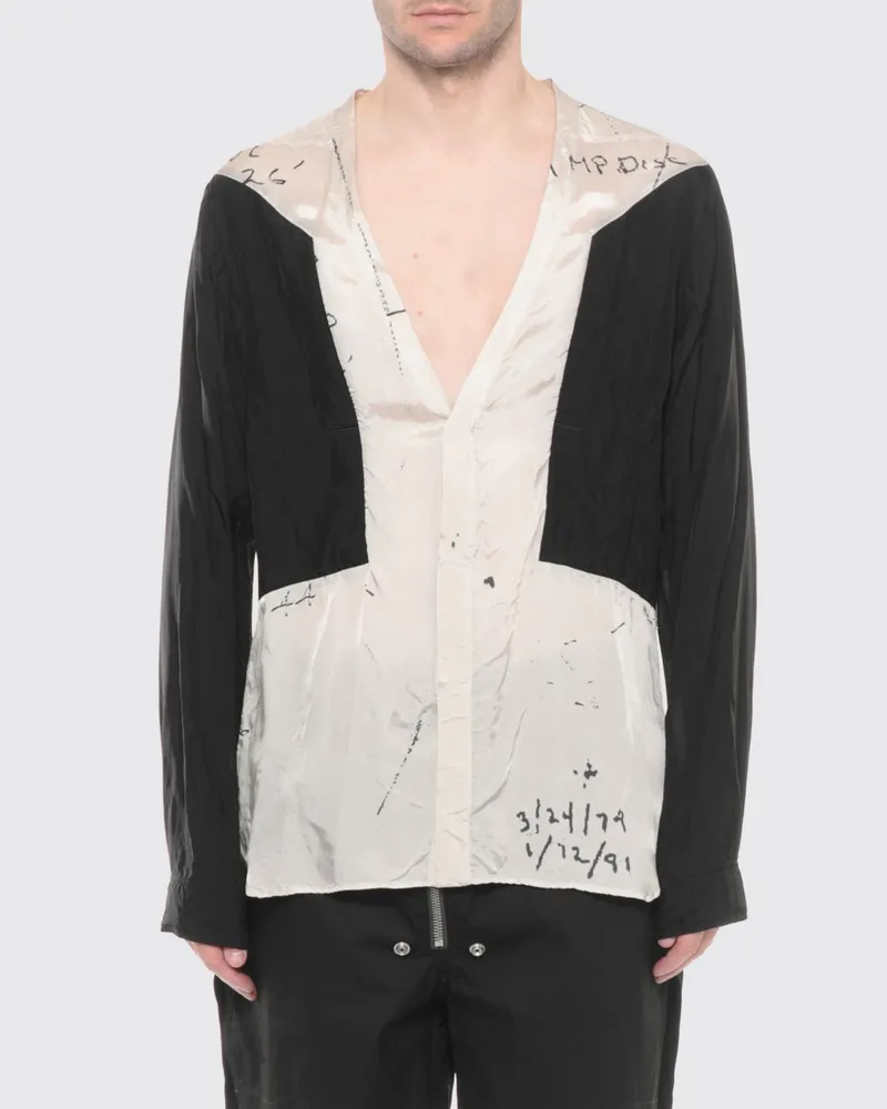 Rick Owens Hemd herren Ivory