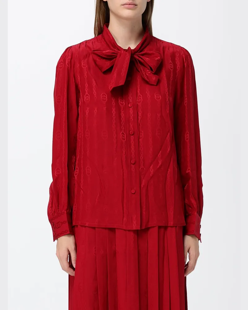 Gucci Hemdbluse damen Rot