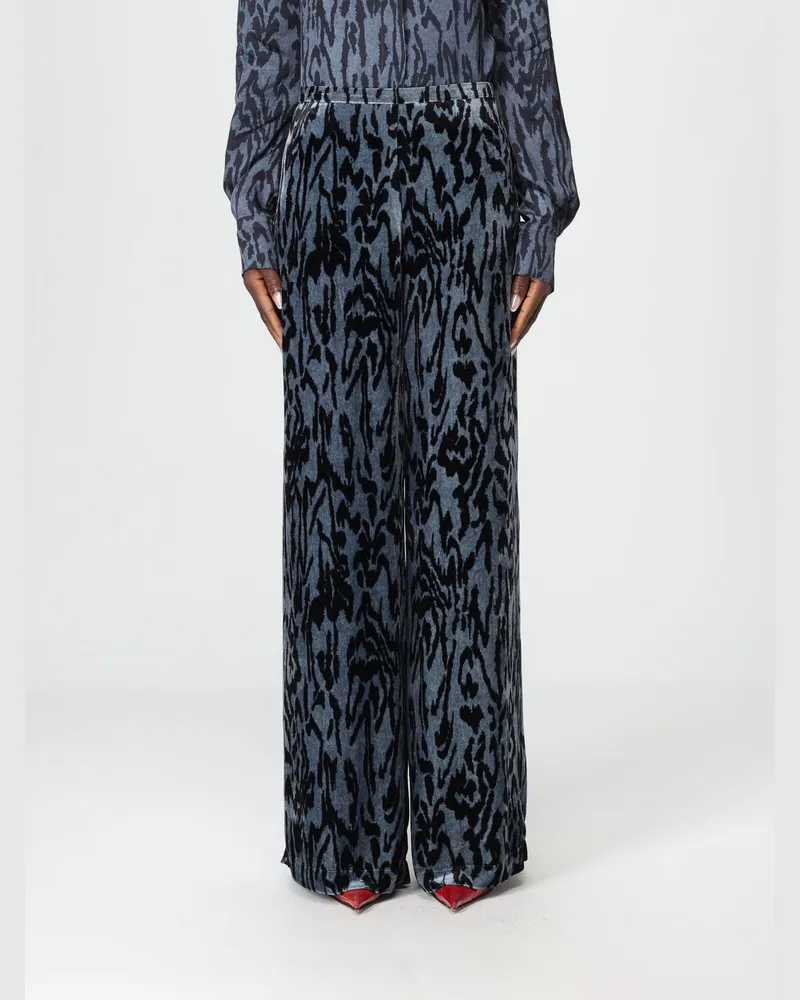 forte_forte Hose damen Grau