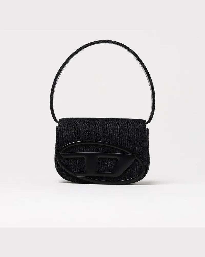 Diesel Schultertasche damen Schwarz