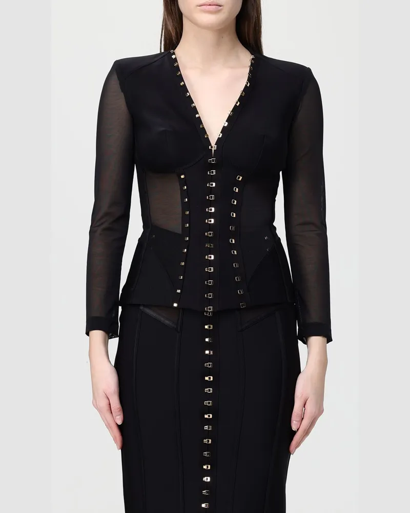 Elisabetta Franchi Jacke damen Schwarz