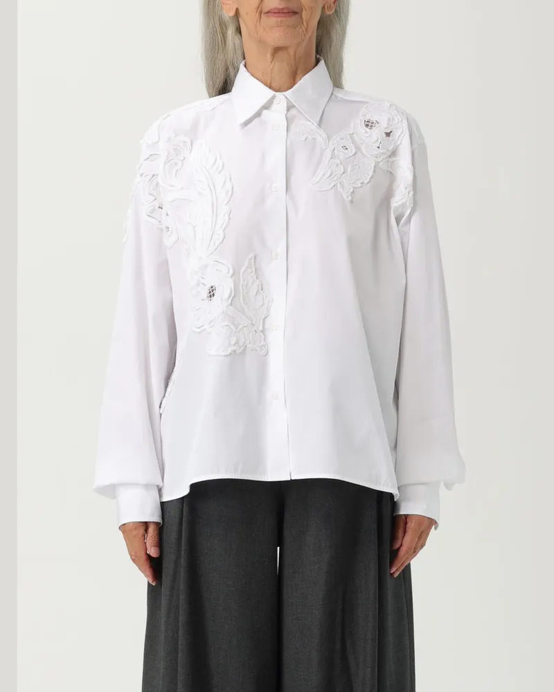 Ermanno Scervino Hemdbluse damen Weiß