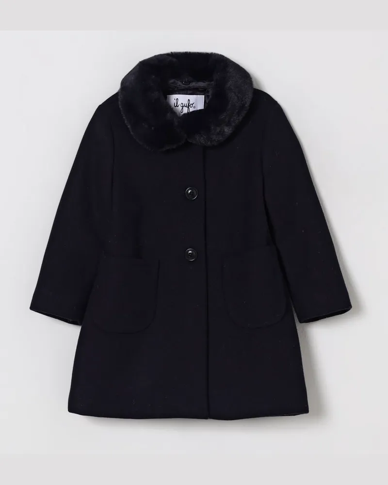 Il Gufo Mantel kinder Blau