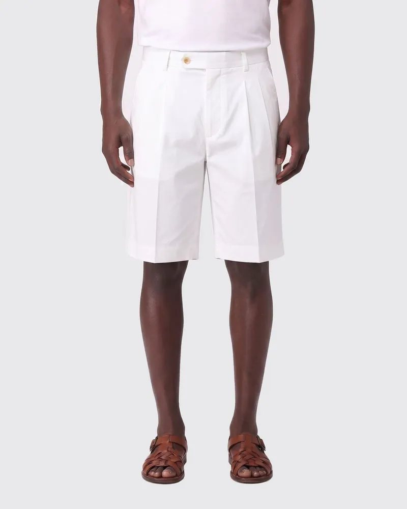 HUGO BOSS Shorts herren Weiß