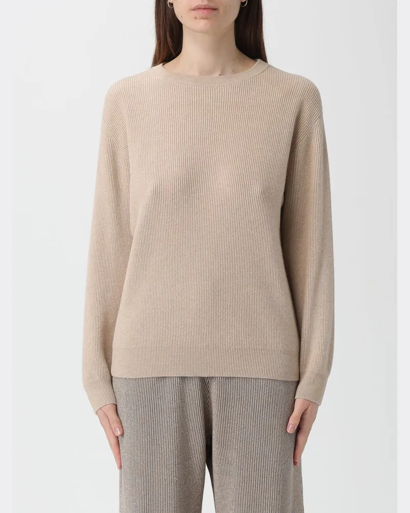 Brunello Cucinelli Pullover damen Sand