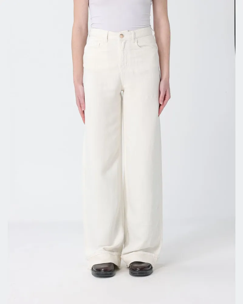 Emporio Armani Hose damen Ivory