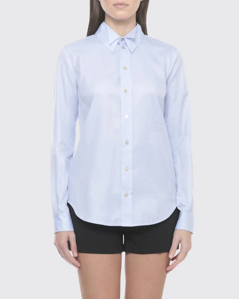 Elisabetta Franchi Hemdbluse damen Blau