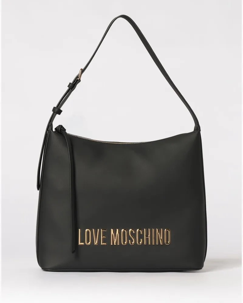 Moschino Schultertasche damen Schwarz