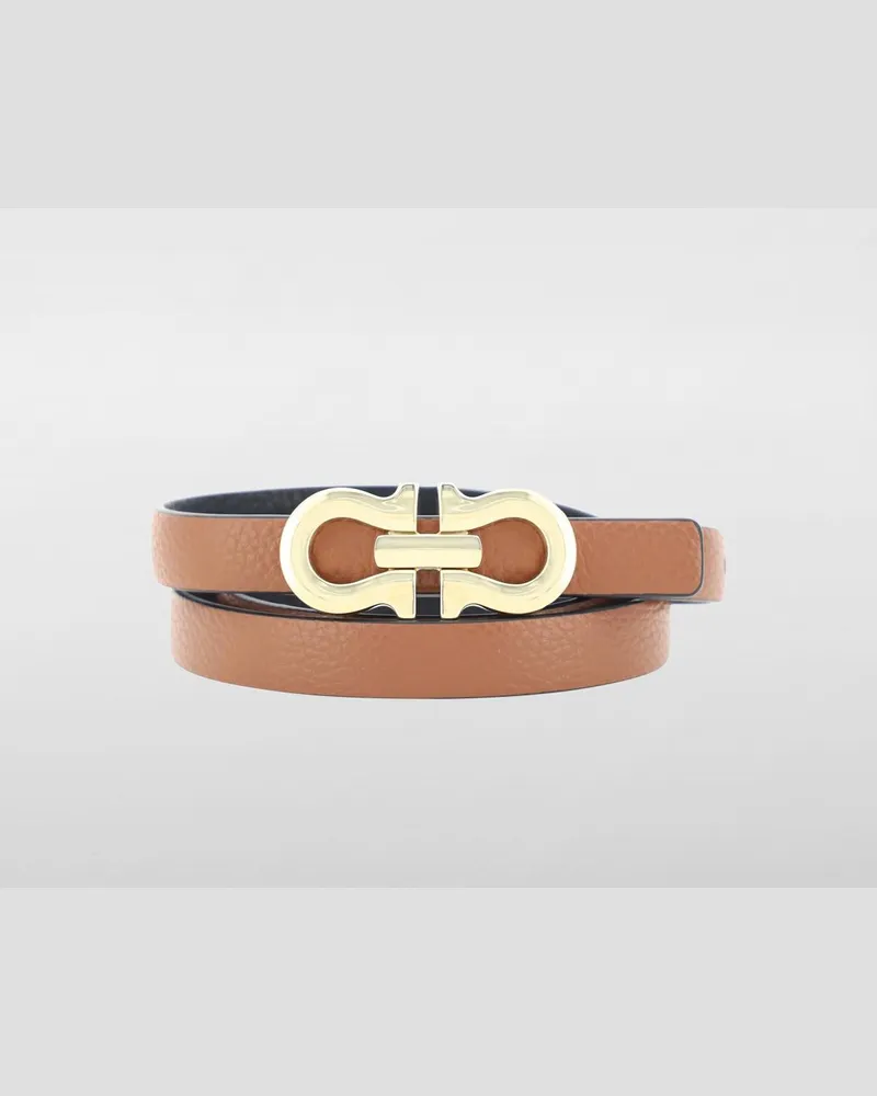 Ferragamo Grtel damen Braun