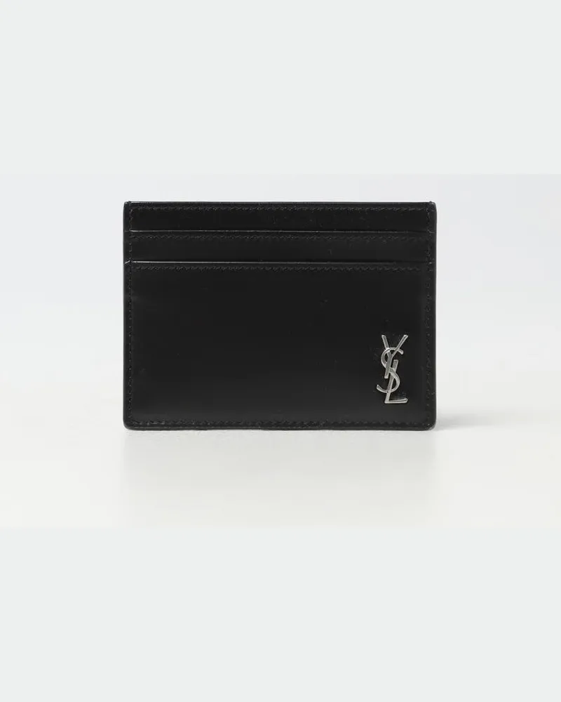 Saint Laurent Portmonnaie herren Schwarz
