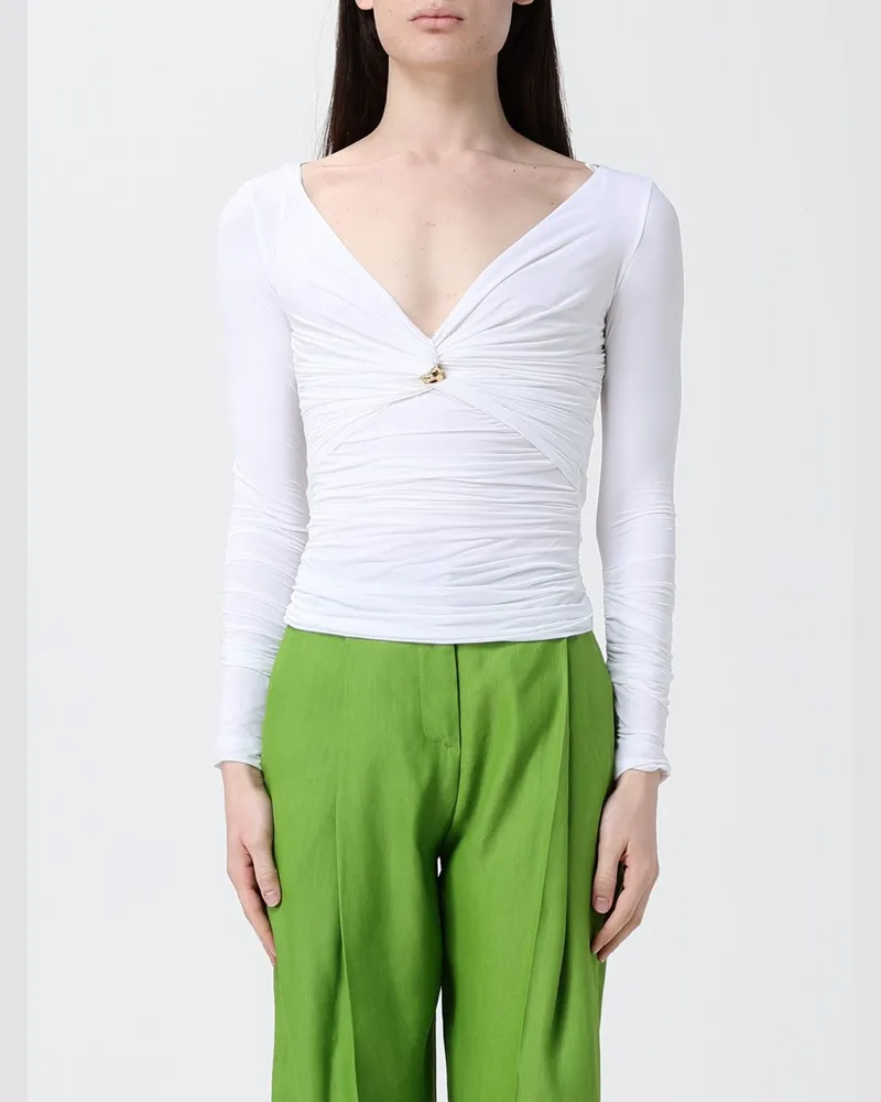 Elisabetta Franchi Top damen Weiß