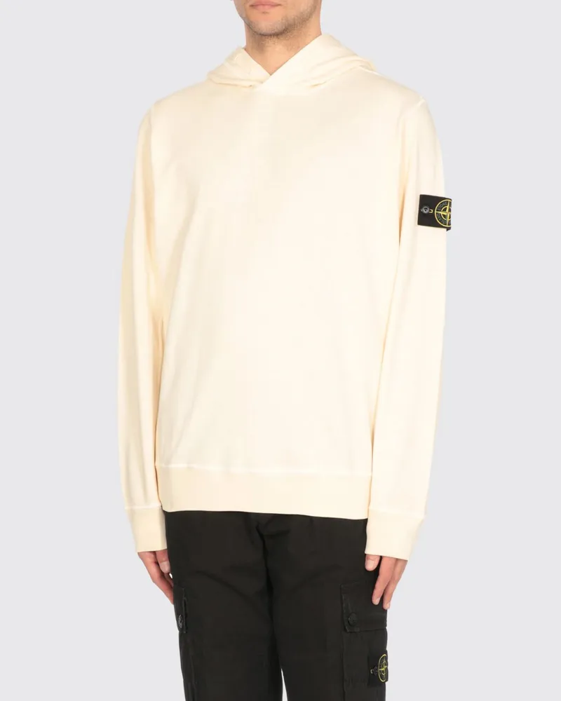 Stone Island Pullover herren Weiß