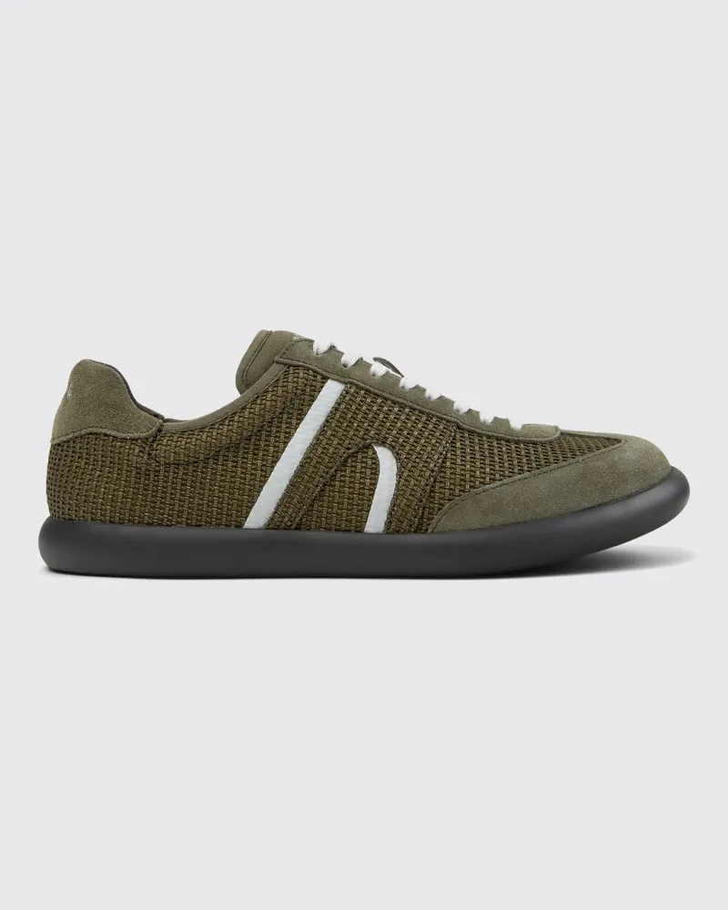 Camper Pelotas Soller Sneakers aus Lyocell Tencel und Wildleder Grün