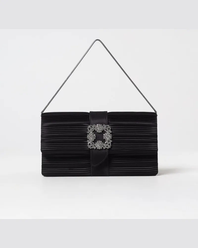 Manolo Blahnik Schultertasche damen Schwarz
