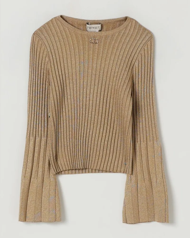 Twin-Set Pullover kinder Gold