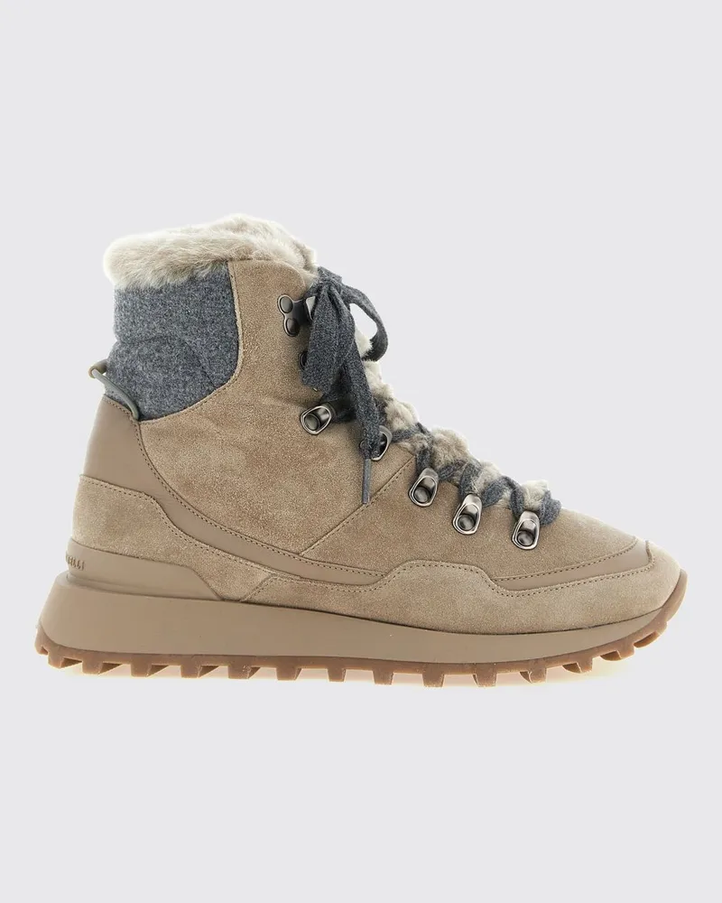 Brunello Cucinelli Stiefel damen Beige
