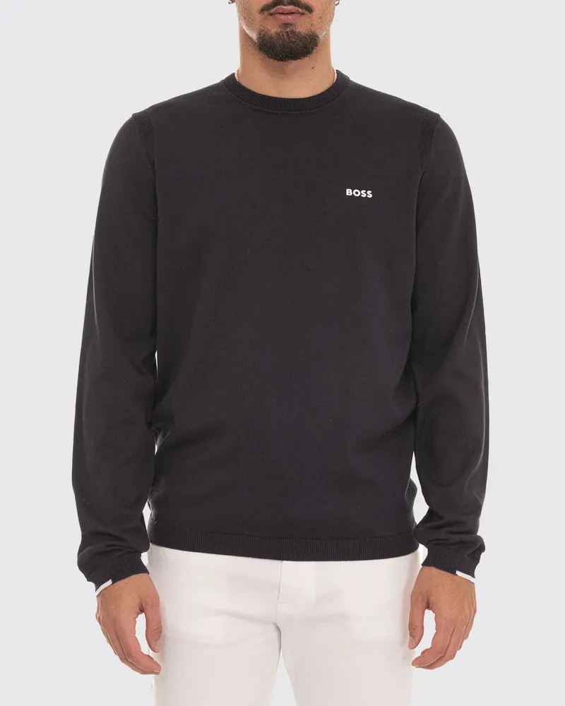 HUGO BOSS Pullover herren Blau
