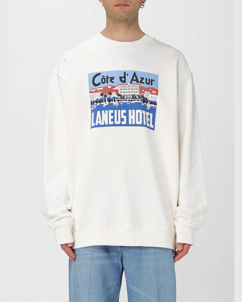 Laneus Sweatshirt herren Weiß