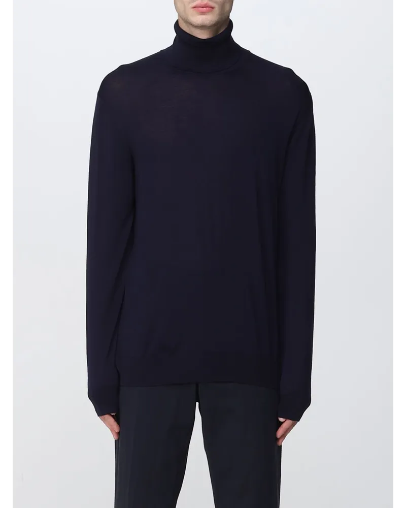 Kiton Herren Pullover Blau