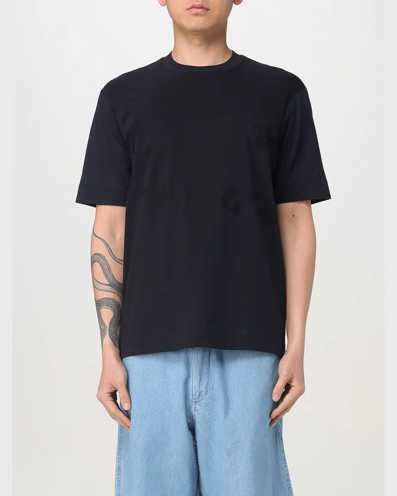 Emporio Armani T-shirt herren Blau