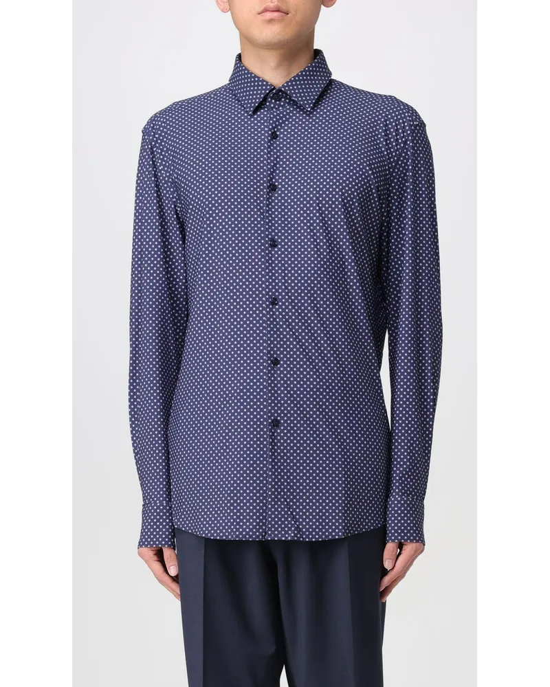 HUGO BOSS Hemd herren Blau