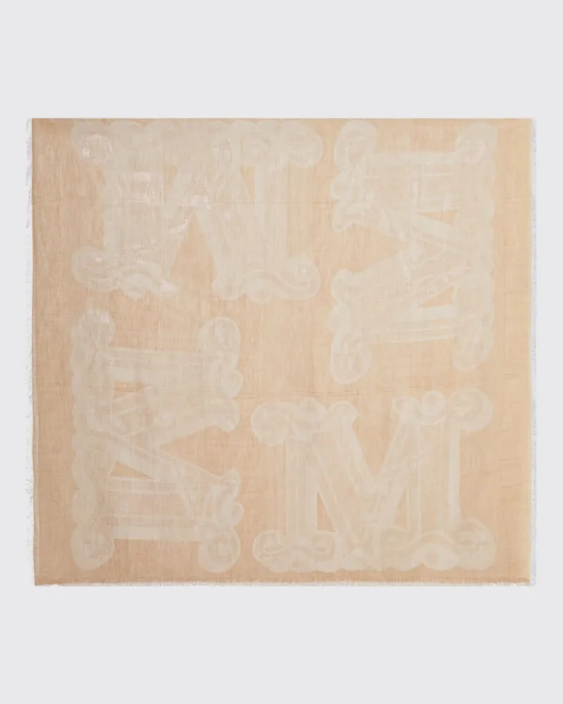 Max Mara Seidentuch damen Nude