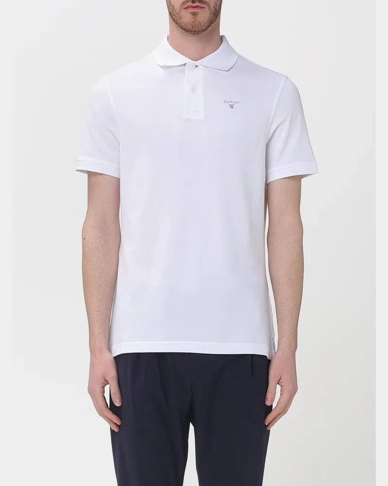 Barbour Polo herren Weiß