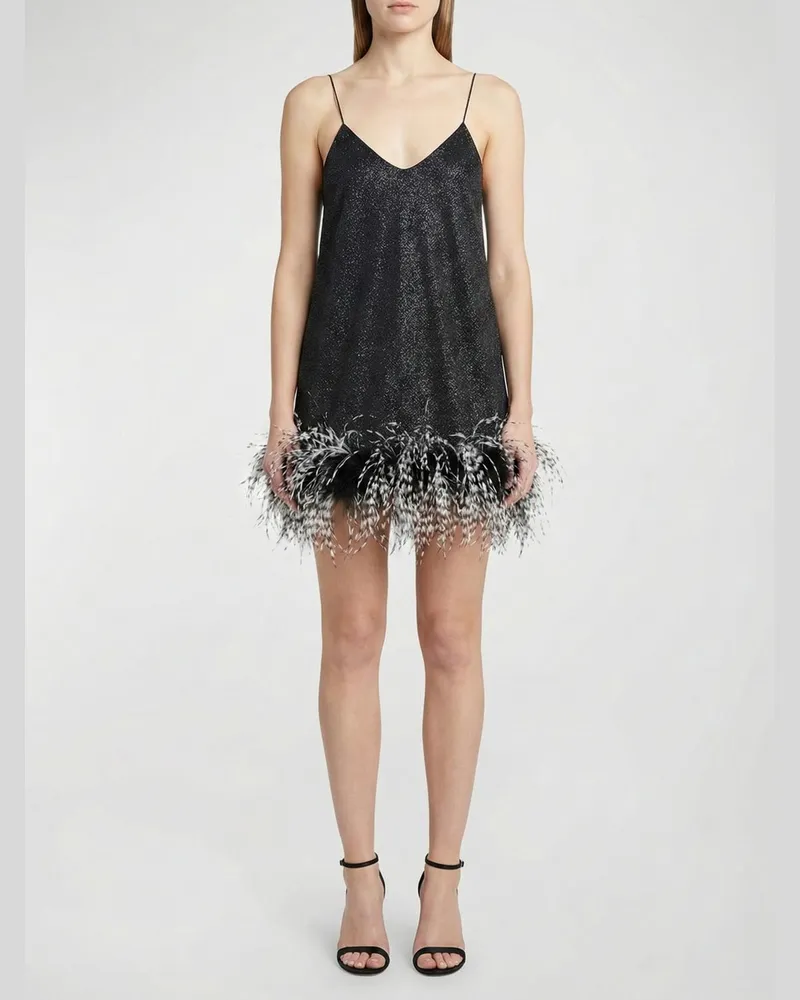 Oséree Kleid damen Schwarz