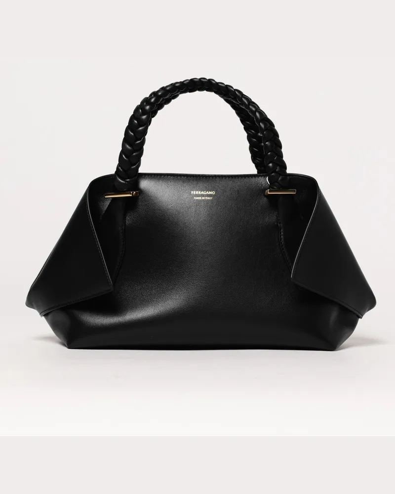 Ferragamo Schultertasche damen Schwarz