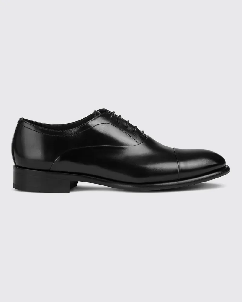 Doucal´s Oxford aus Leder Schwarz
