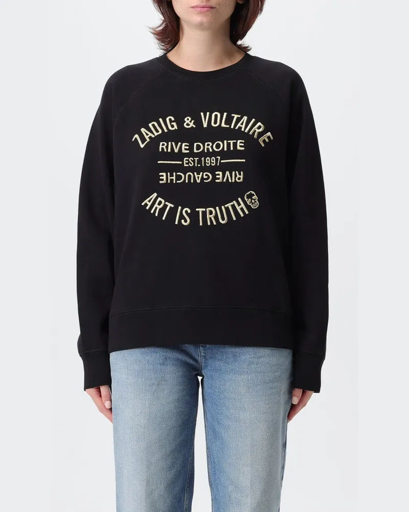 Zadig & Voltaire Sweatshirt damen Zadig & Voltaire Schwarz