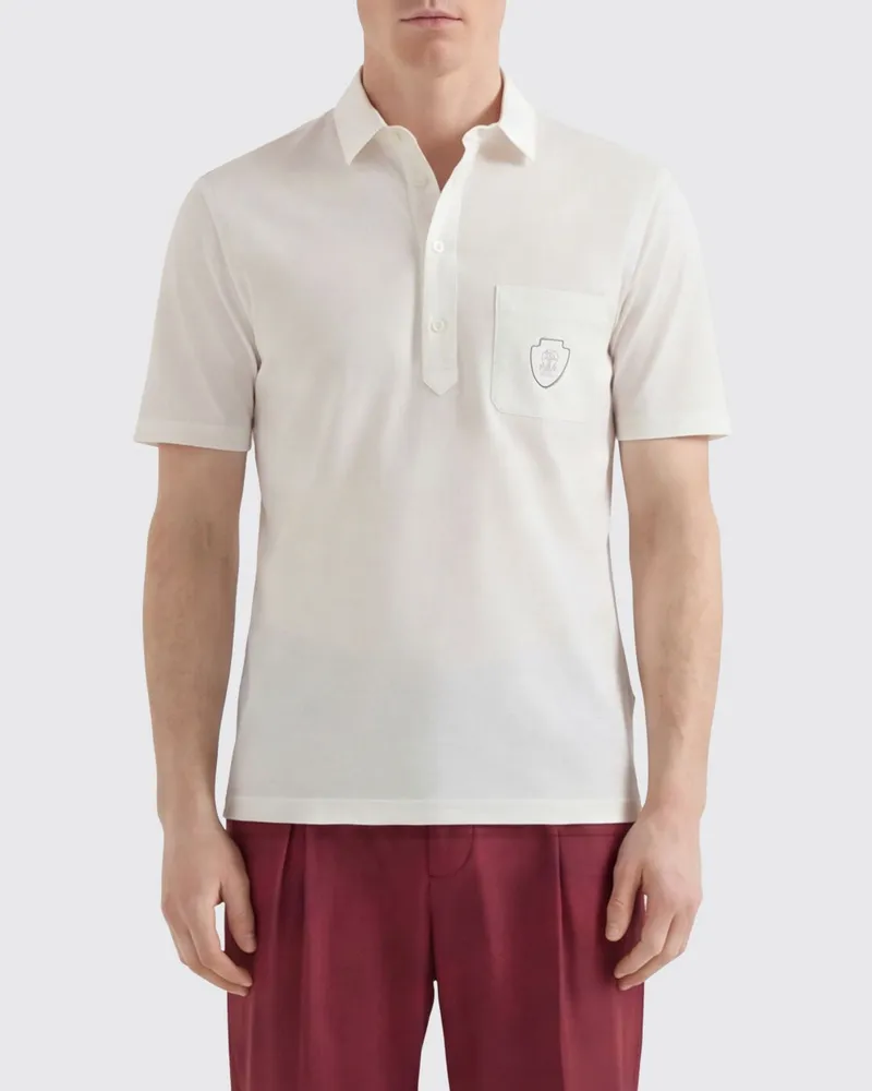 Brunello Cucinelli Hemd herren Weiß