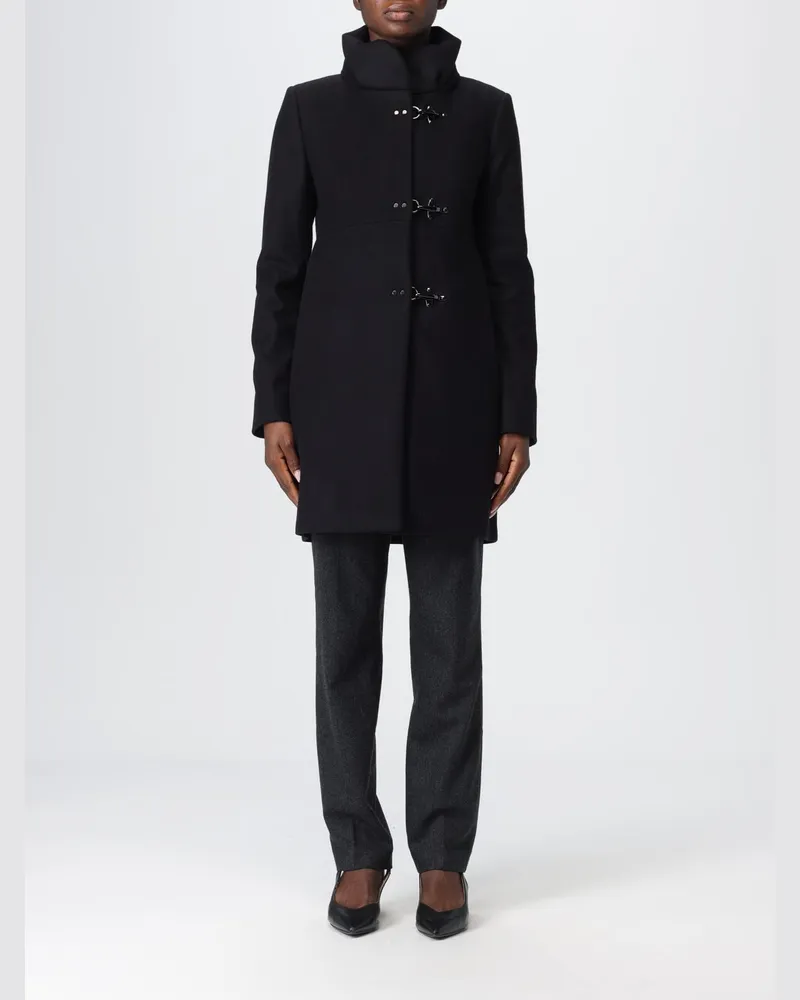 Fay Mantel damen Schwarz