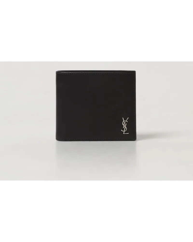 Saint Laurent Portmonnaie herren Schwarz