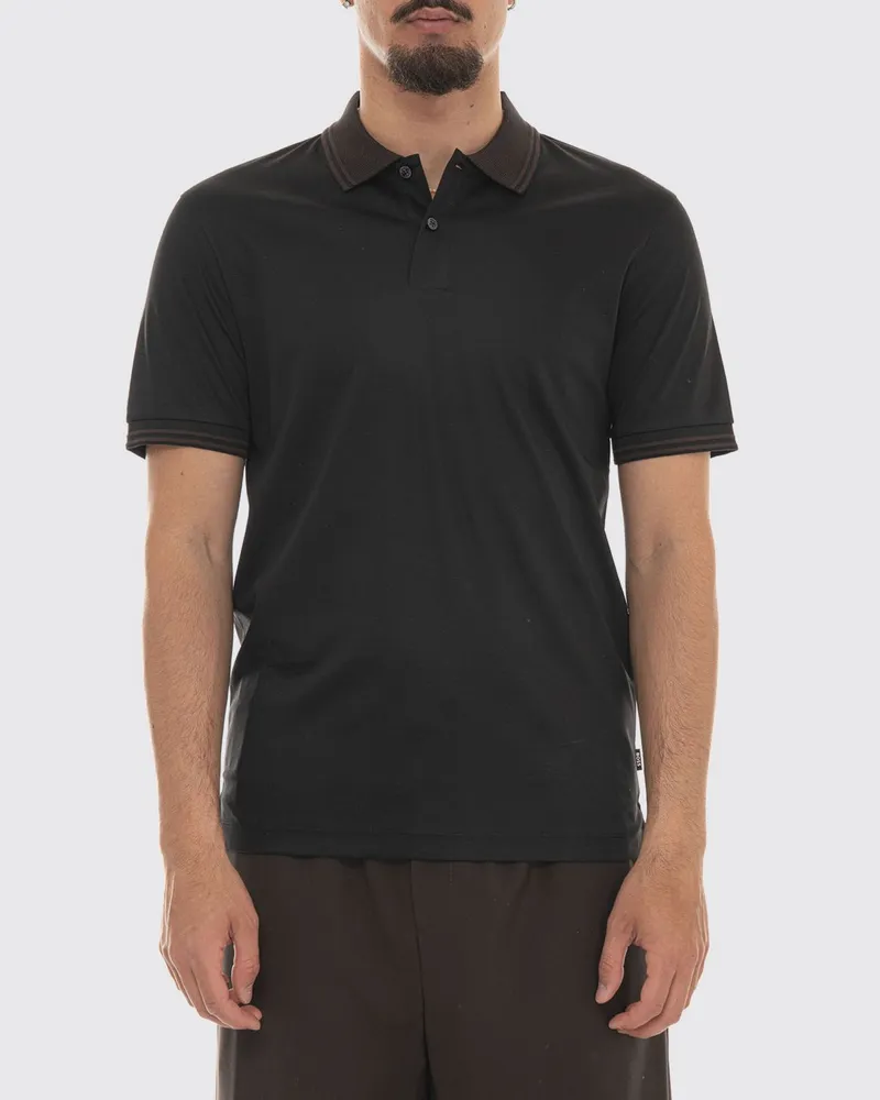 HUGO BOSS Polo herren Schwarz