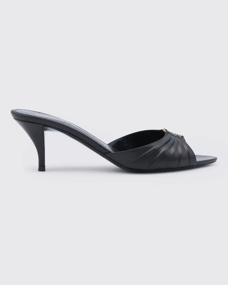 Saint Laurent Sandalen mit absatz damen Schwarz