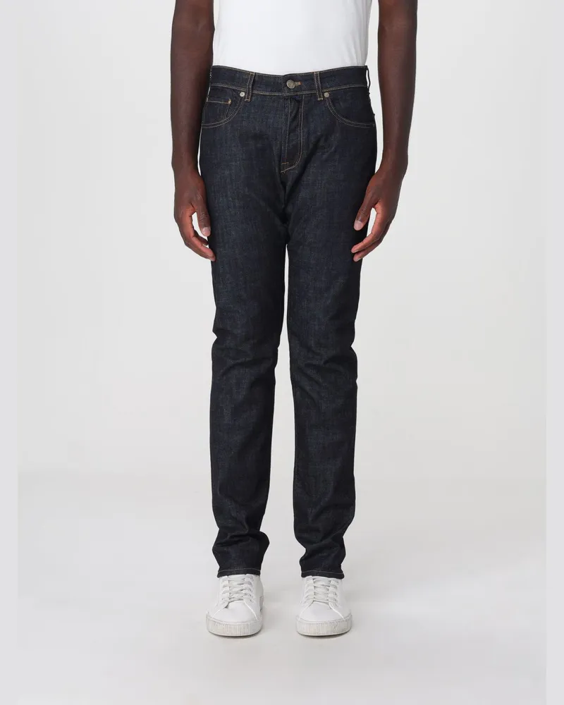 Incotex Slim-Fit-Jeans aus Baumwoll-Denim mit mittlerer Leibhöhe Denim