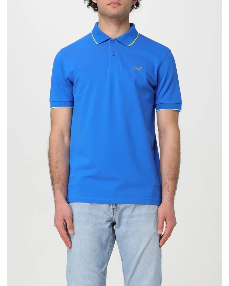 Sun68 Polo Blau