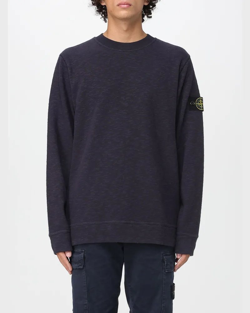 Stone Island Sweatshirt herren Blau