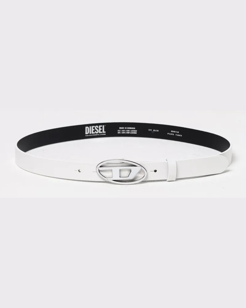 Diesel Grtel damen Weiß
