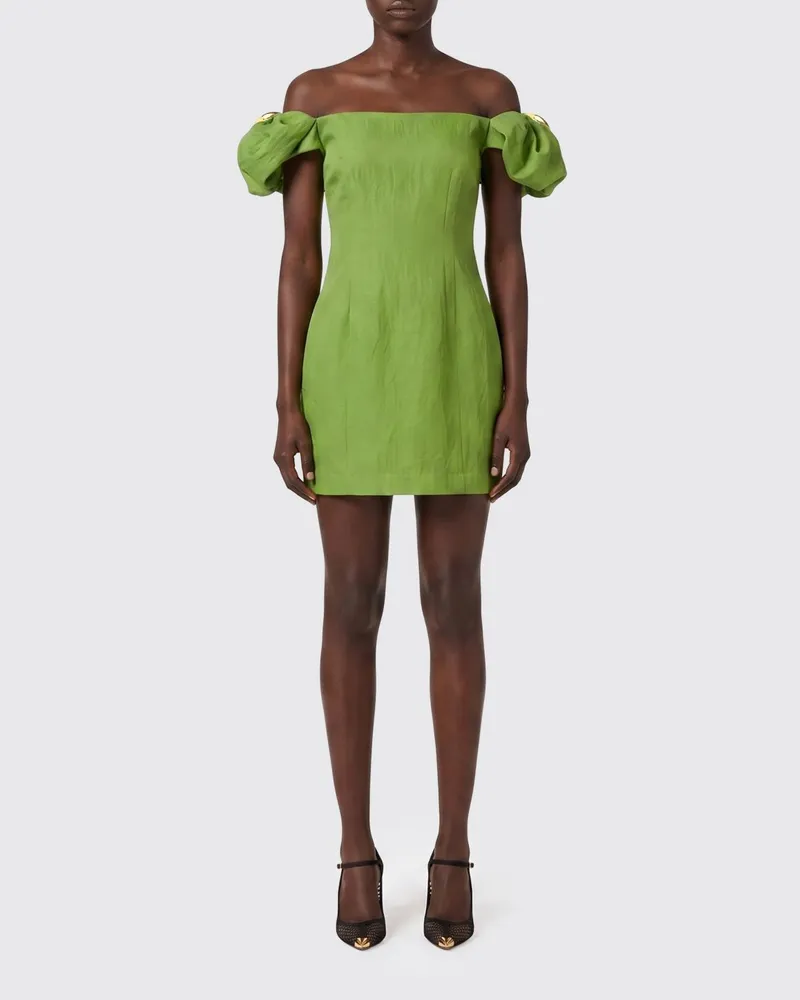 Elisabetta Franchi Duchesse-Minikleid Grün