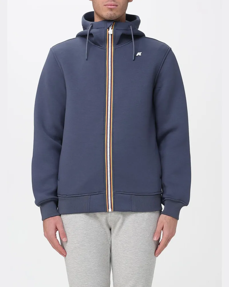 K-Way Sweatshirt herren Blau