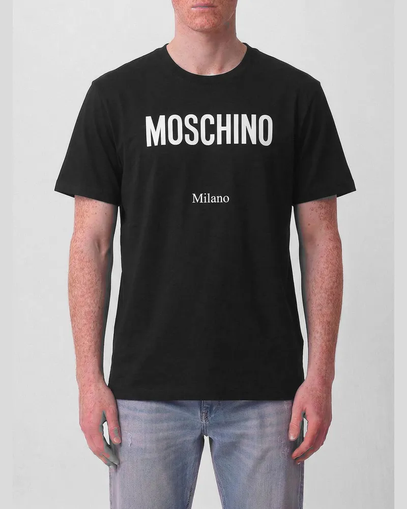 Moschino T-shirt herren Schwarz